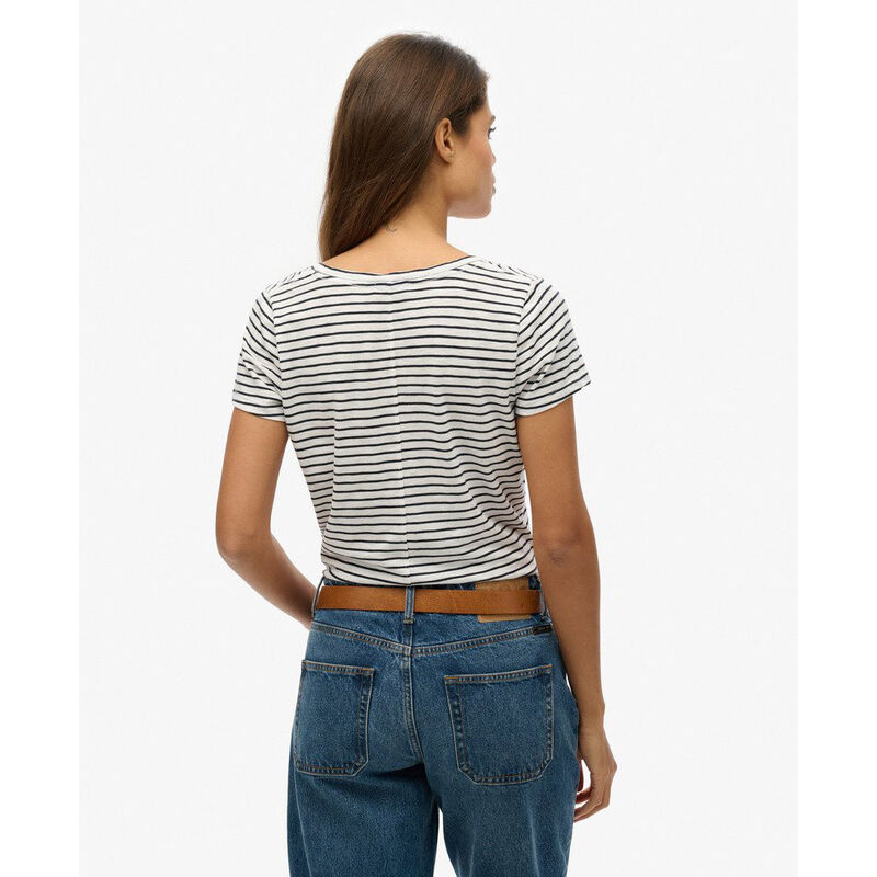 Superdry Scoop Neck Tee image number 1